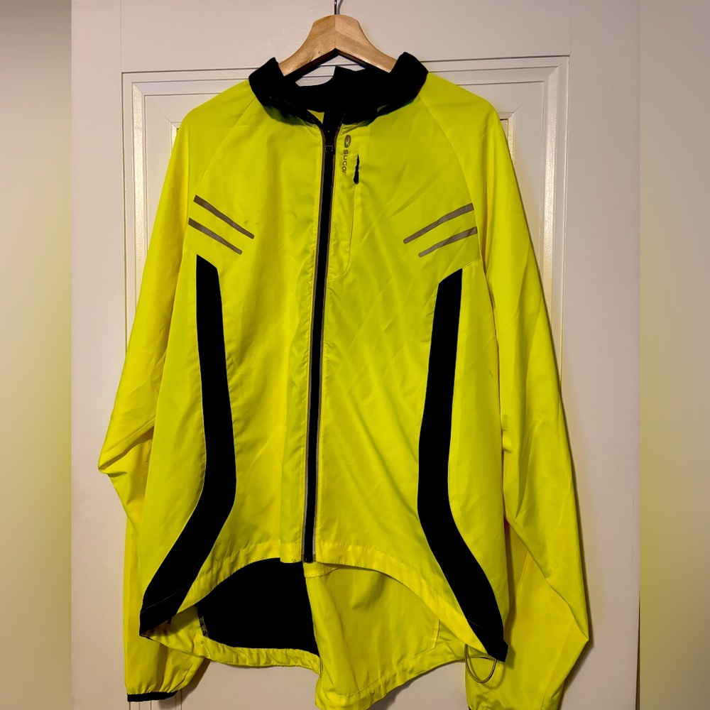 Hi-vis cycling jacket